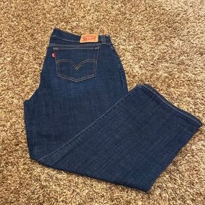 Levi’s cropped leg jeans (31) NWOT